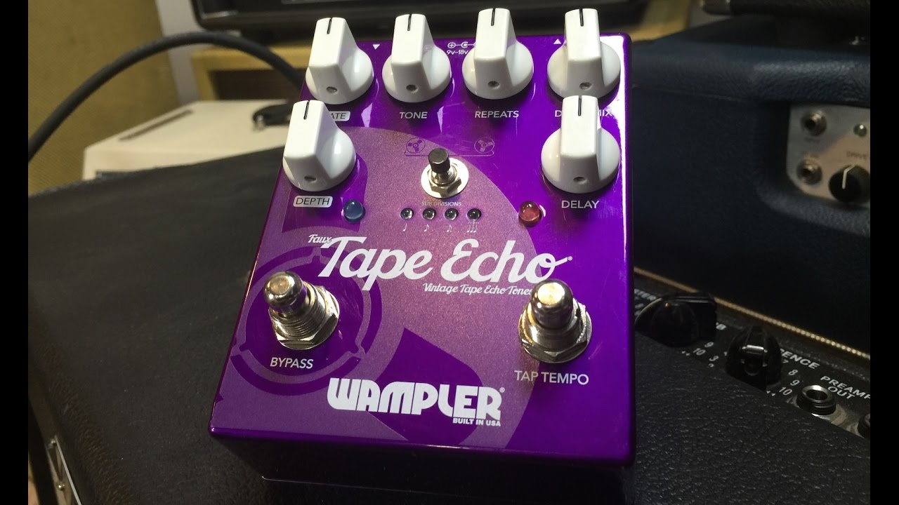 Wampler Faux Tape Echo V2 Delay Pedal