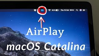 How to get AirPlay On MacBook Menu Bar macOS Catalina 2019