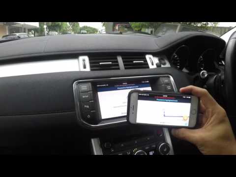 Range Rover Evoque - Wireless Mirrorlink (iOS10.3.1)
