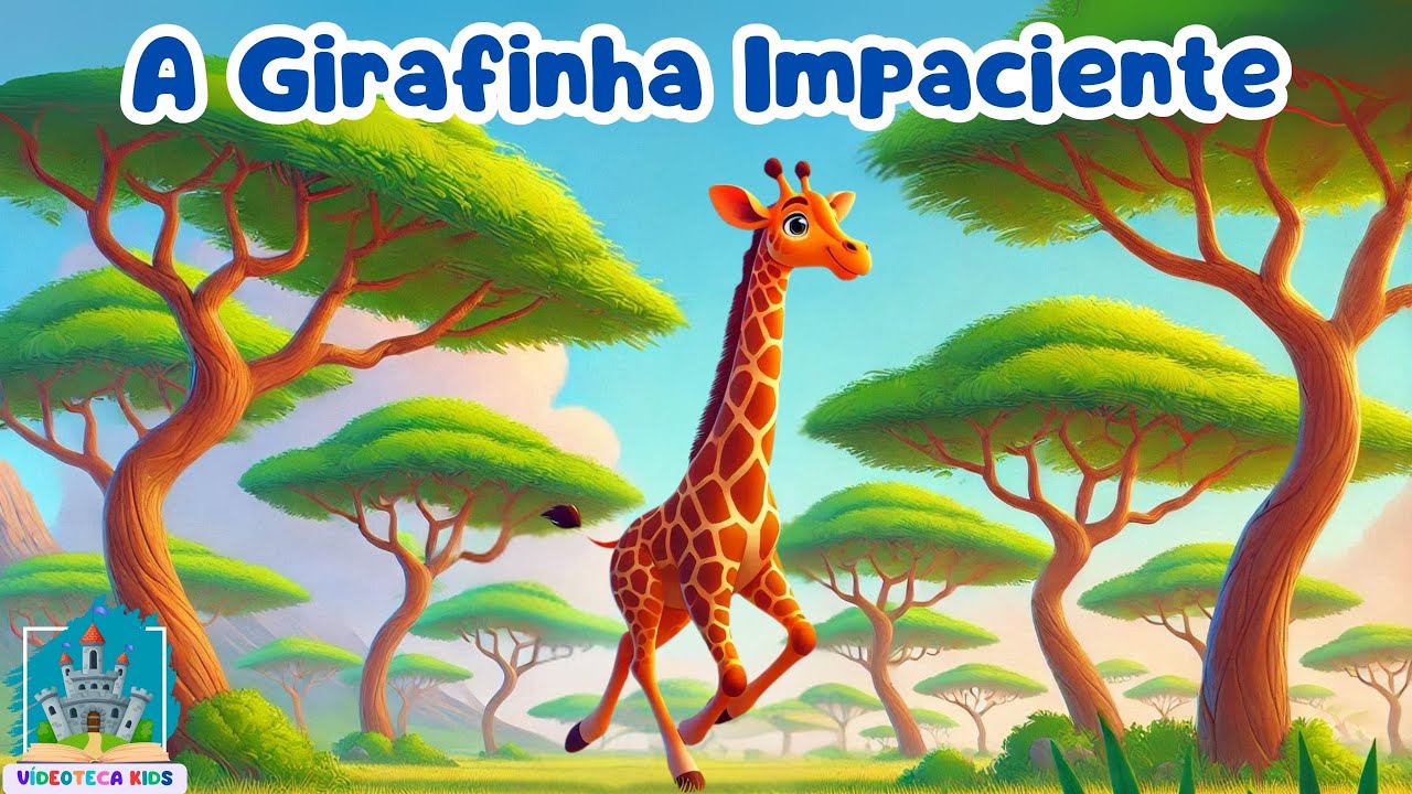 A GIRAFINHA IMPACIENTE - #historiainfantilparadormir #historiainfantil #historinha #livrosinfantis
