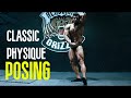 POSING Classic physique| Día final Pre PUESTA a PUNTO parte 2