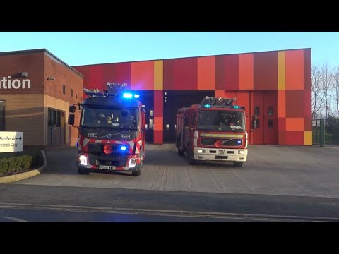 Rochdale Double Turnout - Greater Manchester Fire And Rescue Service
