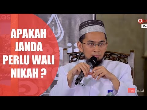 Janda Perlu Wali Nikah ?  | Ustad Adi Hidayat,lc,ma
