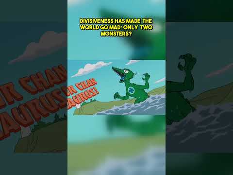 Divisiveness Has Made the World Go Mad: Only Two Monsters? #simpsons #shorts