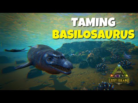 Taming a Basilosaurus to Overcome my fear of the Ocean! Ep. 20 | Ark Lost Island