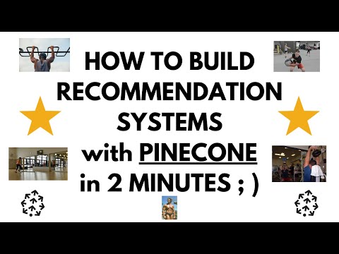 How to build recommendation systems with Pinecone in 2 minutes ; )