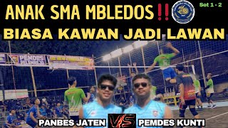 Download lagu MBLEDOS HIGH SCHOOL STUDENTS‼️Rembong cs VS Jriteng cs spike battle (set 1-2) #volitarkam #volley... mp3