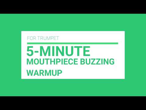 5 Minute Trumpet Mouthpiece Buzzing Warm-up Play-Along