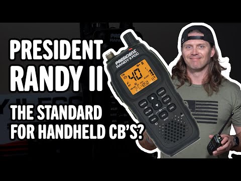 This could be the Golden Standard for Handheld CB's! - President Randy II