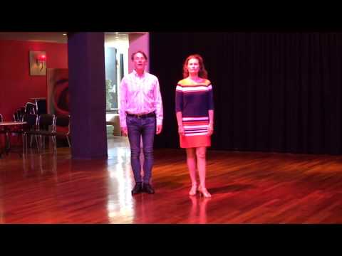 Waltz: Overturned spin turn, turning lock