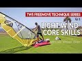 Episode 1: Light wind core skills: clew first sailing, backwinded ...