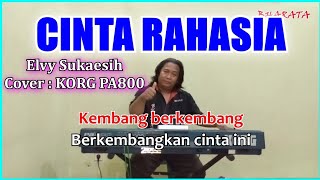 Download lagu CINTA RAHASIA - Karaoke Dangdut Korg Pa800 mp3