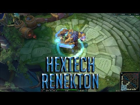 New skin - Hextech Renekton | League of Legends |