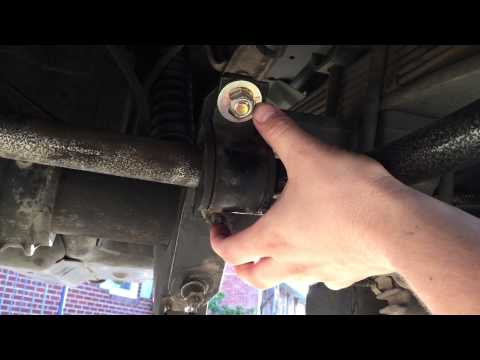Hellwig Swaybar Install on Ford Excursion