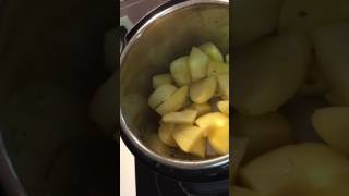 Mashed potatoes in the pressure cooker, 8 minutes