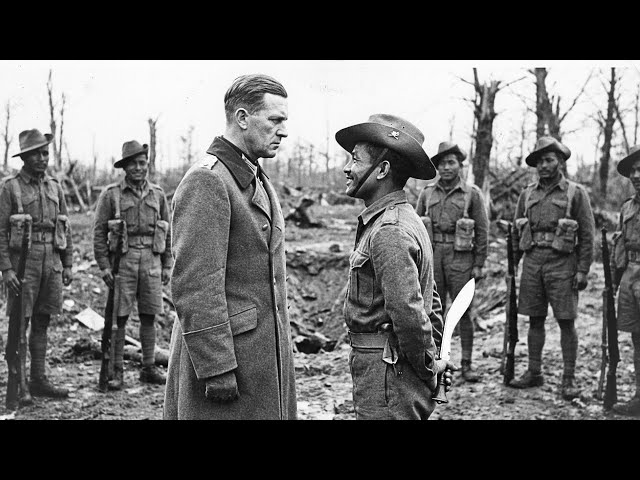 What Gurkha Soldiers Did When a German Major Refused to Surrender