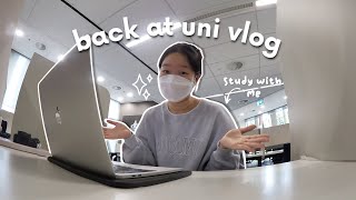 STUDY VLOG | first week back at uni, planning, lectures, new semester 📚
