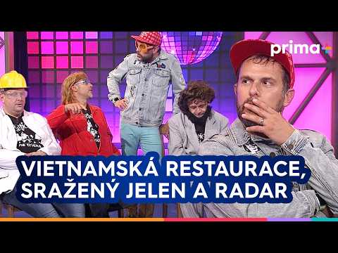Partička: Double Párty: vietnamská restaurace, čerstvě sražený jelen a policejní radar