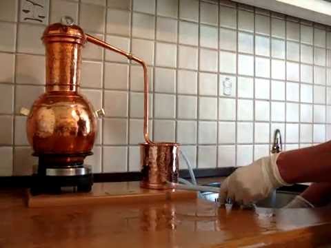 Cucumber Hydrosol 1st part by Jan Benham June 2014