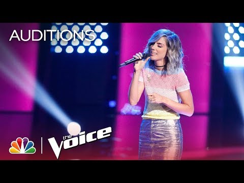 The Voice 2018 Blind Audition - Stephanie Skipper: "Piece By Piece"
