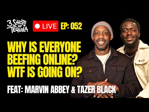 Why Is Everyone Beefing Online? Wtf Is Going On? - 3 Shots Live @ 9