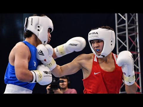 Zhanseri Kosherbayev (KAZ) vs. Shodmekhr Davlatov (TJK) IBA Youth World Championships 2024 (57kg)