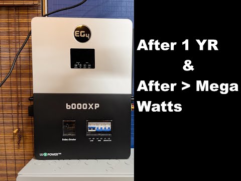 EG4 6000XP Off-Grid Inverter Long term review | Mega Watts | 1 yr +