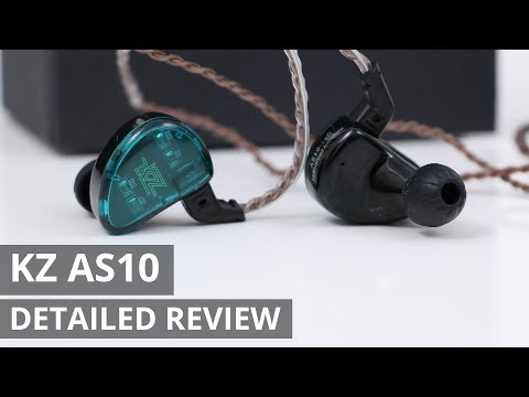 KZ AS10 DETAILED REVIEW - 5 BALANCED ARAMATURES IEM