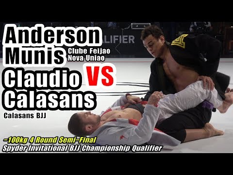 Anderson Munis 🆚 Claudio Calasans / Spyder BJJ 2019