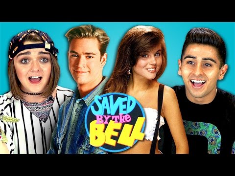 セーブド・バイ・ザ・ベル（25周年記念）に反応する十代の若者たち (Teens React to Saved by the Bell (25th Anniversary))
