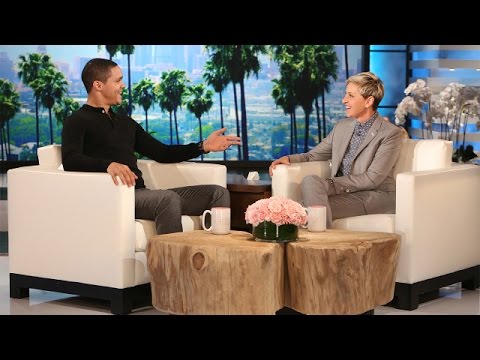 デイリーショー」のホスト、トレバー・ノアがエレンと対面 ('The Daily Show' Host Trevor Noah Meets Ellen)