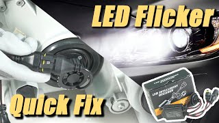 3 Anti-flickering solutions for LED headlights - What is a decoder and how to install?
