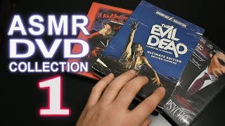 ASMR -My DVD Collection Part 1: HORROR EDITION - Whispers, mouth sounds, tingles