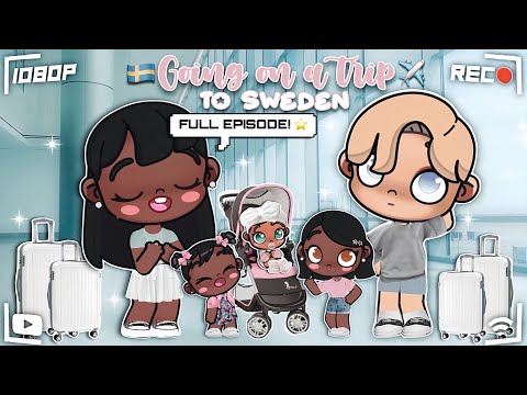 Going on a trip to Sweden! 🇸🇪🛩️💗 *FULL EPISODE* ⭐️|| *With voice* 🔊 || Avatar World 🌎