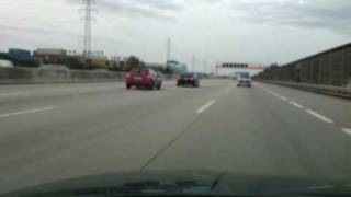 preview picture of video 'BMW Fahrer A2 Südautobahn Austria unglaublich'