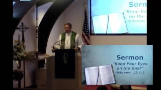 Download Lagu 08-14-16 - Peace Lutheran Church - Keep Your Eyes on the Goal - Rev. Carlson Thumbnail