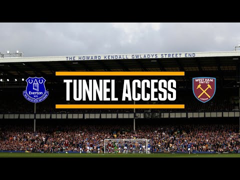 MAUPAY GETS GOODISON DANCING! | Tunnel Access: Everton v West Ham