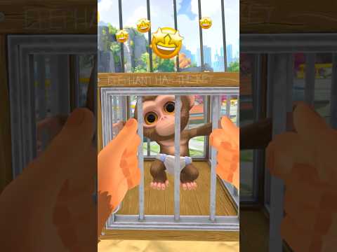 Mother Monkey Saves the Baby👶🐒part3 I Am Monkey VR #vr #game #funny