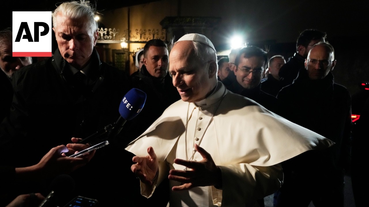 Video | Pope Leo XIV urges an Easter end to the US-Israel war on Iran