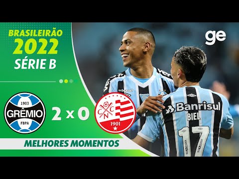 Gols e lances de Grêmio x Náutico