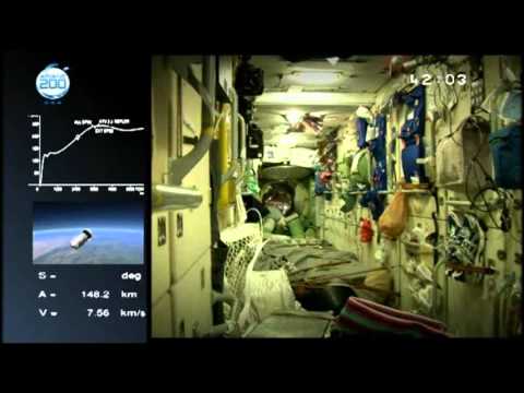 Ariane 5 ES V-200 with ATV 2 Johannes Kepler Launch 16.02.11