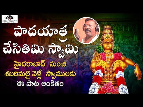 Ayyappa Swamy Super Hit Song 2019 | Padayatra Chesithimi Swamy Song | Peddapuli Eshwar