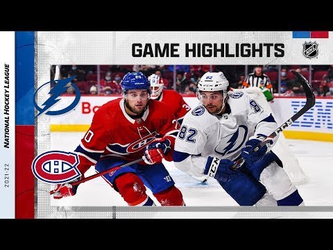 Tampa Bay Lightning vs Montreal Canadiens | December 7, 2021 | Game Highlights | NHL Regular Season