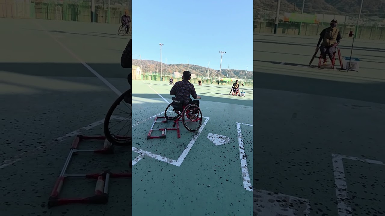 試合でヒットを打つために！！#車椅子ソフトボール#softball #softballplayer #baseball #野球#草野球#飛鳥クルー