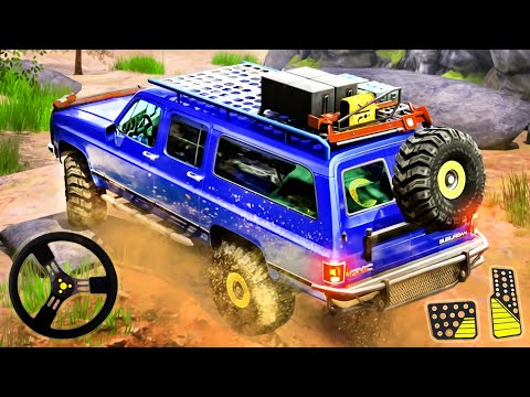 Offroad SUV Driving Simulator - 4x4 Land Cruiser Game | Android Gameplay