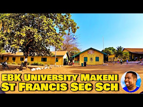 EBK University & St Francis Sec Sch - Makeni City  🇸🇱 Roadtrip 2022 - Explore With Triple-A