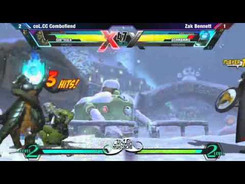 Curleh Mustache 4 Umvc3 coL.CC Combofiend vs Zak Bennett Part2