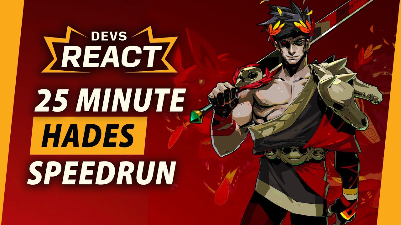 Hades Developers React to 25 Minute 'Fresh File' Speedrun