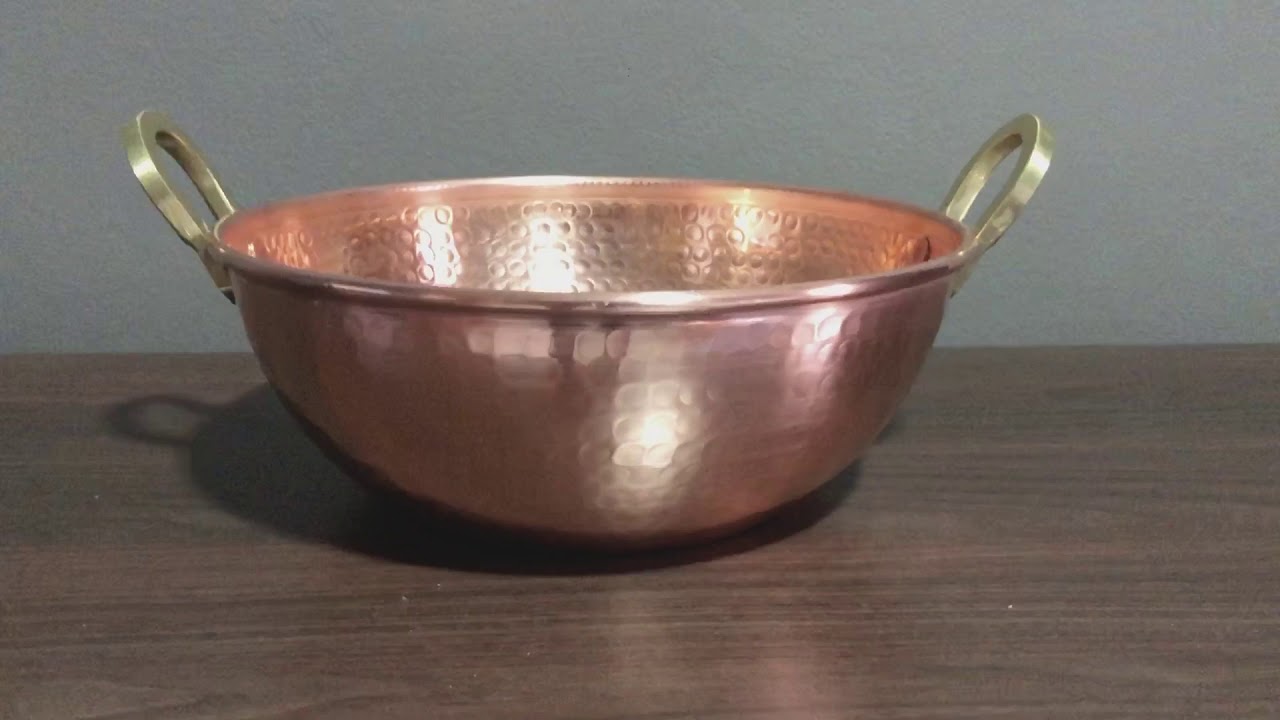 Tacho de Cobre Puro 5 Litros Cobre Lux