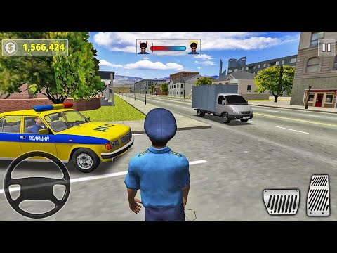 Traffic Cop Duty Simulator 3D - Police Car Pursuit Chase - Android Gameplay